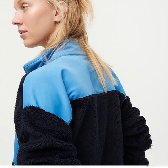 NWT J. Crew Sherpa Full Zip Jacket - Picture 3 of 7